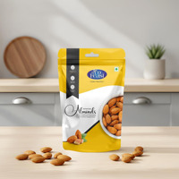 MOQ 500 stuks Plastic Matte Zwarte Mylar Zakken Aluminiumfolie Stazak Ziplock Snack Voedsel Zak met Helder Venster