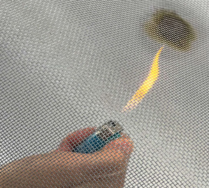 Malla Mosquitera de Fibra de Vidrio de 100g, Precio de Fábrica, para Puerta, Ventana, Resistente al Fuego - Product Image 3