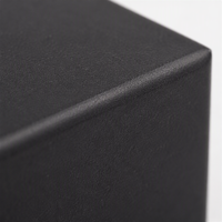 Produttore privato di scatole regalo personalizzate con logo, in cartone nero scorrevole, per collane di lusso, confezioni regalo per gioielli.