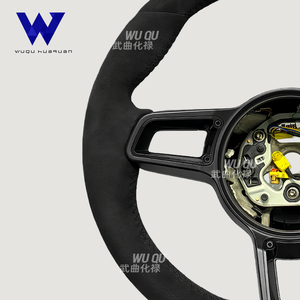 Adatto per <span class=keywords><strong>Porsche</strong></span> Panamera Cayenne Macan 718Boxster <span class=keywords><strong>Cayman</strong></span> 996 911 981 958 991 Volanti Senza Pulsanti Paddle Shift - Product Image 6