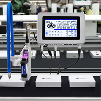 Máquina de Codificación Industrial por Inyección de Tinta TIJ IPS-8610 con Transportador, Impresora de Fecha de Caducidad y Número de Lote en Línea para Botellas y Bolsas de Plástico