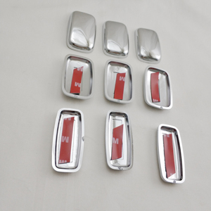 Accesorios para Automóviles de Cromo ABS, Accesorios para Automóviles, Piezas de Automóviles, Cromo para <span class=keywords><strong>Toyota</strong></span> <span class=keywords><strong>Hiace</strong></span> 2008, Barra Brillante para Ventana Trasera - Product Image 5