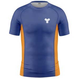Moda personalizada Jiujitsu deportes hombres Grappling mujeres compresión gimnasio camisa hombres Rash Guard <span class=keywords><strong>Surf</strong></span> - Product Image 2
