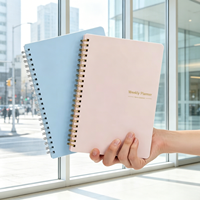 Carnet à spirale personnalisé avec logo, couverture rigide, formats A5, A4, A3, B4, agenda personnalisé pour le bureau, les études, cadeau promotionnel en gros