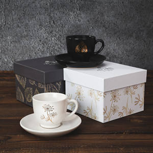 Juego de Tazas de Cerámica de Porcelana Fina Personalizables, <span class=keywords><strong>Taza</strong></span> de Té y Café <span class=keywords><strong>con</strong></span> Sublimación Personalizada, Gran Capacidad, Apta <span class=keywords><strong>para</strong></span> Lavavajillas y Microondas - Product Image 2
