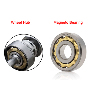 Rodamiento de bolas de acero inoxidable magnético original japonés E13 tamaño EN13 13*30*7mm a la venta-contacto angular - Product Image 3