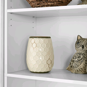 رف كتب منزلي ، رف تخزين خشبي متعدد الأرفف ، رف تخزين خشبي ، غرفة المعيشة - Product Image 4