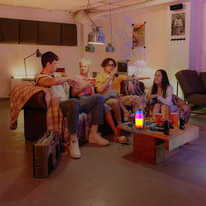 Mini haut-parleur sans fil pour fête intérieure <span class=keywords><strong>2022</strong></span>, éclairage rvb coloré, caisson de basses - Product Image 5