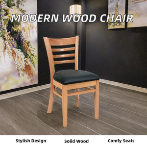 Wholesale Modern Solid <b>Wooden</b> Dining <b>Chair</b> Multi-Use Home Furniture for Home Hotel Apartment Villa for Restaurant <b>Kitchen</b> - Product Image 2