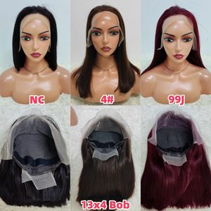 Letsfly Raw Vietnamese Hair Super Double Drawn 4x4 13x4 Lace <b>Front</b> <b>Wigs</b> 12A Hight Quality Human Hair <b>Wigs</b> for Black Women - Product Image 3