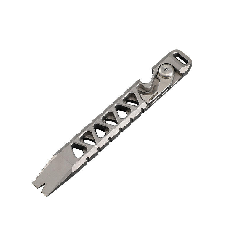 Clé Porte-clés Multi-outils De Survie EDC – Acier Inoxydable Argenté