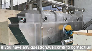 آلة تجفيف السرير المميعة ZG الصناعية المستمرة ذات اهتزاز ملح البحر - Product Image 2