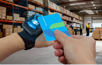 Youboxun SR5750 Terminal Data Cerdas Android yang Dapat Dipakai dengan Android 13.0, Fungsi Pemindaian Barcode, dan Pembacaan NFC