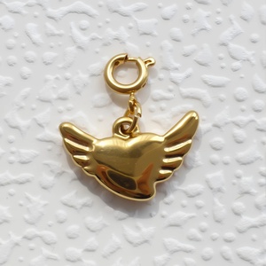 Colgante de Acero Inoxidable con Diseño de Estrella, Mariposa y Joker, Chapado en Oro de 18K, Accesorios de Joyería DIY para Collar y Pulsera, Dijes Elegantes - Product Image 6