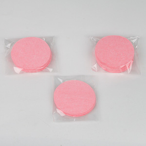 Éponge nettoyante pour le visage en coton de pulpe de bois naturel, ronde, pour démaquiller, exfolier, masque de boue, nettoyant exfoliant pour le visage, convient à tous les types de peau - Product Image 1