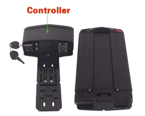 Batterie de vélo électrique pour porte-bagages arrière 36V/48V/52V 10Ah/13Ah/15Ah/20Ah, pack lithium-ion haute puissance - Product Image 3