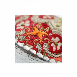 Ciondolo a bottone religioso placcato in oro in lega di zinco con agata al quarzo con ametista turchese opale perla giada pietra principale - Product Image 1