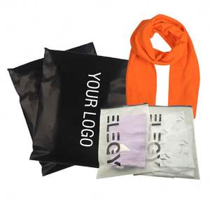 Scarf Mailer Custom LOGO <b>Postal</b> Shipping Mailer for Scarf Courier <b>Bag</b> Small Medium Big Black Recycle <b>Postal</b> Mailing <b>Bags</b> - Product Image 1