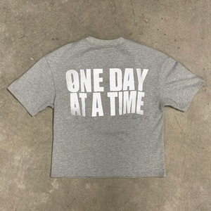 ผู้ผลิตเสื้อยืดขายส่ง หลายสี ปักลาย ผ้าฝ้ายอย่างดี ทรงโอเวอร์ไซส์ ถักนิตติ้ง เนื้อผ้าหนา พิมพ์ลายตามสั่ง สกรีนลายตามสั่ง - Product Image 6