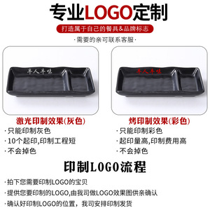 <b>Melamine</b> hot pot tableware, dipping sauce and condiment dishes, soy sauce dishes, creative porcelain barbecue <b>plates</b> - Product Image 4