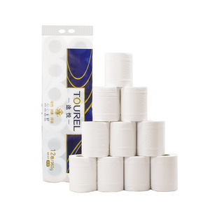 Papier toilette en rouleau <span class=keywords><strong>jumbo</strong></span> OEM, vente en gros, emballage personnalisé pour hôtels et usage commercial - Product Image 4
