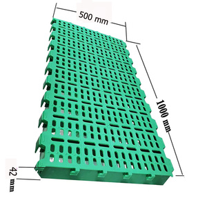 100x60cm Épaississement et renforcement de haute qualité Plancher à lattes en plastique pour l'élevage de moutons/chèvres - Product Image 2