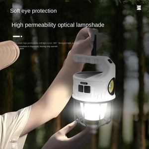 Lámpara de Camping Portátil con <span class=keywords><strong>Bombillas</strong></span> Halógenas, Linterna Recargable USB Tipo-C, Clasificación IP55, Control Táctil, Batería de Litio - Product Image 3