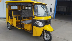 Tuk-Tuk à trois roues à carrosserie ouverte pour passagers, certifié 3C, 50 km/h - Product Image 6