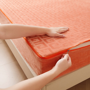 100% không thấm nước và giường lỗi bằng chứng Nệm Bì<span class=keywords><strong>a</strong></span> bảo vệ phổ biến zippered không thấm nước không khí thấm Nệm encasement - Product Image 4