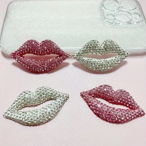 فراشة ماسية قوس شفاه قلب مصمم كيتي فاخر دب Ipadcase ديكور سحر سلسلة مفاتيح ديي قلادة الحرف اليدوية - Product Image 3