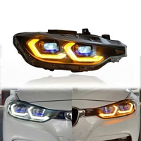 Pour F30 F35 Série 3, ensemble de phares 2013-2018, 6000K 6000LM, phares avant LED retrofit, 12V