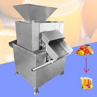 Industriële Sapcentrifuge Machine Mandarijnen Citrus Citroenpers Juicer Dubbele Roller Fruit Sap Persmachine 220-440V