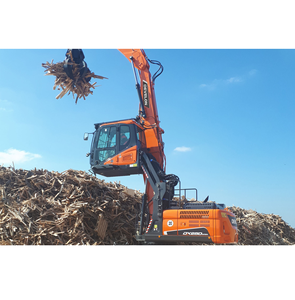 Nouvelle pelle hydraulique sur roues DX250WMH-5 <span class=keywords><strong>de</strong></span> 25 tonnes, 12,1 m, 174 CV, norme <span class=keywords><strong>Stage</strong></span> IV, pour les opérations <span class=keywords><strong>de</strong></span> manutention <span class=keywords><strong>de</strong></span> matériaux en entrepôt forestier - Product Image 2