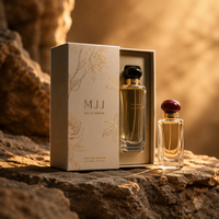 Boîte cadeau rigide personnalisée pour parfum avec votre propre logo, insert en éponge, impression de boîte de parfum de marque personnalisée, estampage à chaud du logo