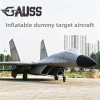 Modèle d'avion tactique SU27 gonflable sur mesure, simulation 1:1, hélicoptère pour la publicité, l'entraînement et les salons professionnels