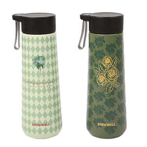 420ml tùy chỉnh thiết kế mới mô hình retro đôi tường thép không gỉ phích Cốc văn phòng với chuỗi Logo - Product Image 1