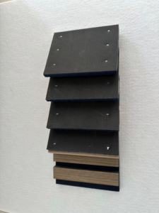 人気米国モダンインテリアデザインデコポリエステル + MDF壁パネル防音防音パネル21mm厚耐火 - Product Image 3