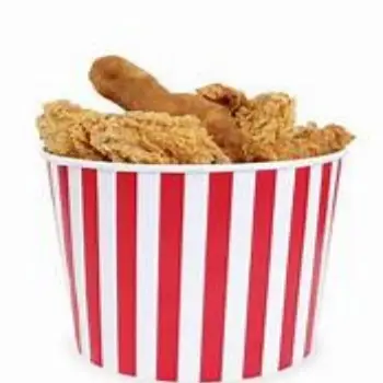 custom printed cheap special Butterfly shaped clasp closed takeaway delivery pasta chicken bucket noodle cup 8oz 12oz 16oz 26oz