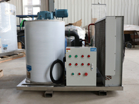 Machine à glace en paillettes industrielle efficace, conception économe en énergie, faible entretien, capacité de 500 kg, économique pour les installations alimentaires