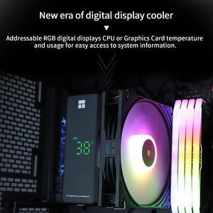Refroidisseur de processeur Thermalright <span class=keywords><strong>Assassin</strong></span> X 120R Digital ARGB Noir, ventilateur PWM silencieux, compatible AM4/AM5 Intel LGA - Product Image 3