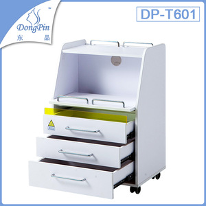 รถเข็นอุปกรณ์เคลื่อนที่ Dongpin ขนาด 55x40x82 ซม. แบบสามชั้น พร้อมรางเลื่อน สำหรับใช้ในโรงพยาบาล - Product Image 4