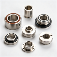 Service d'usinage CNC sur mesure de haute précision, tolérance de 0,01 mm, pièces usinées en aluminium anodisé, tournage, électroérosion à fil, acier inoxydable