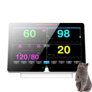 RNpet 12S China Productos Veterinarios Suministros para mascotas Monitor de paciente Monitor cardíaco Monitor veterinario Multiparámetros - Product Image 1