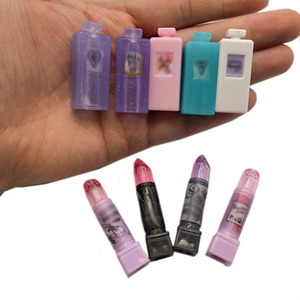 <span class=keywords><strong>Moda</strong></span> resina profumo rossetto resina 3D miniatura per bambini gioca giocattoli 1/12 casa delle bambole - Product Image 3