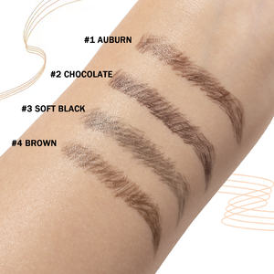 <span class=keywords><strong>Crayon</strong></span> à sourcils angulaire avec pointe inclinée à 15 degrés pour une application fluide et des résultats naturels, brosse carrée, personnalisable et en gros - Product Image 6