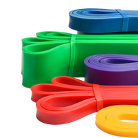 Bandas de Resistencia de Látex para Ejercicio, Bandas de Fitness con Múltiples Niveles de Tensión para Entrenamiento de Fuerza, Fisioterapia, Yoga, Gimnasio en Casa