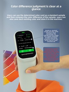 Medidor de Diferencia de Color Portátil DS-400 para Tela, Plástico, Pintura, Automóviles e Impresión - Product Image 2
