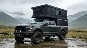Camper para Camioneta Estándar de EE. UU., Ligero, Tipo Pop-<span class=keywords><strong>Up</strong></span>, con Techo Rígido Deslizable - Product Image 1