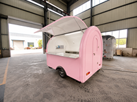 2025 HANYI Machines de restauration mobile pour petites entreprises : Remorque à glaces, Chariot à hot-dogs, Chariot à café, Bars mobiles, Mini food truck