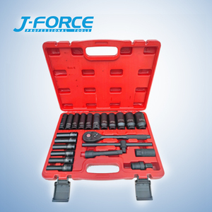 Tự động sửa chữa ổ cắm thiết lập công cụ Kit Chất lượng cao 23-Piece Ổ cắm cờ lê tay-điện nguồn nhà máy bán Trung Quốc OEM tùy chỉnh hỗ trợ - Product Image 1